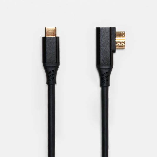 USB-C to USB Micro-B Right Angle Cable, 10M